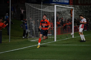 Syracuse conceded a goal in the third minute and responded with three first-half goals, besting Boston University 3-1 to open the NCAA tournament.